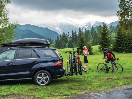 Yakima JustClick EVO 2 - bagażnik na hak, na 2 rowery