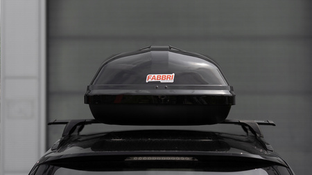 Box dachowy Fabbri Car BOX 430 czarny połysk błyszczący bagażnik kufer