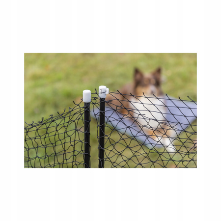 PRZENOŚNE OGRODZENIE dla Psa Siatka do Ogrodu na Wakacje Kemping TRIXIE 15m