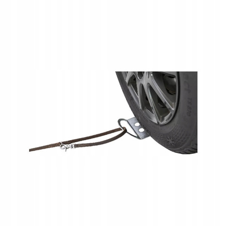 TRIXIE PŁYTA NAJAZDOWA POD KOŁA Z UCHWYTEM NA SMYCZ