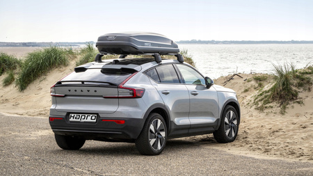 Hapro Explorer 400 Box dachowy czarny matowy