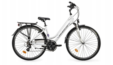 Rower trekkingowy WHEELER CITY 1 damski biały M 28 Biały