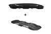 Zestaw Thule Motion 3 XL Low Box dachowy Czarny połysk plus wykładzina