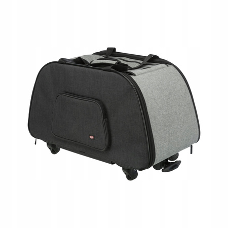 Transporter dla psa Trixie szary S/M 34 cm x 67 cm 43 cm