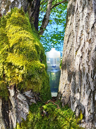 Quell Wymienny filtr do bidonu- czerwony