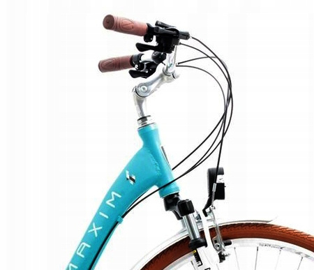 Rower miejski MAXIM MC 1.4.21 Turkus rama 18 cali koło 28 " zielony