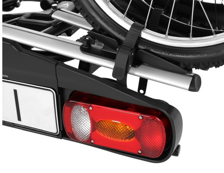 BAGAŻNIK ROWEROWY NA 2 ROWERY AGURI ACTIVE BIKE 2 SREBRNY