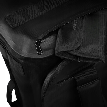 Torbo-plecak wodoodporna Alpinus Maui 30 czarna na bagaż podręczny