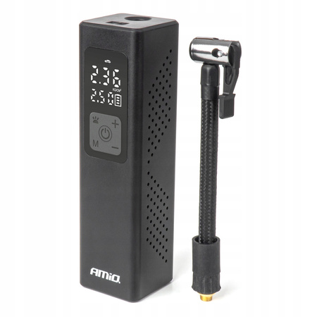 Kompresor samochodowy z wyświetlaczem LED 12V 100W AMIO-04376