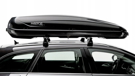  Kufer dachowy Hapro Traxer 8.6 Box dachowy czarny matowy