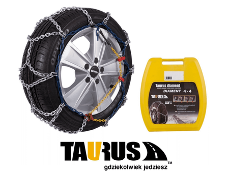 Łańcuchy śniegowe TAURUS 4x4 16mm KN265 265/70R16 265/60R18 255/55R19
