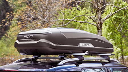 Hapro Trivor 640 Box dachowy czarny matowy