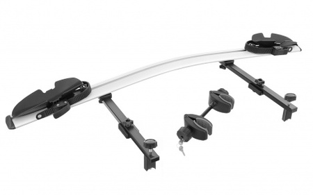 BAGAŻNIK ROWEROWY NA 3 ROWERY AGURI ACTIVE BIKE 3 SREBRNY