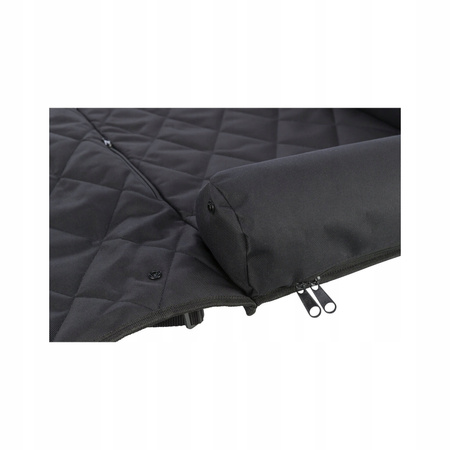 TRIXIE Siedzisko samochodowe podwójne, dla psa/kota, czarne, 91 × 10×50cm