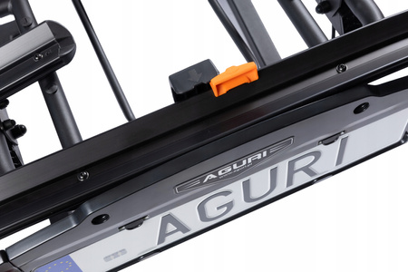 Bagażnik rowerowy na hak Aguri ACTIVE BIKE PRO 2 ROWERY BLACK 53001