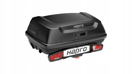 Box dachowy Hapro Boxer M 340 l czarny jednostronny