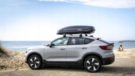 Hapro Explorer 500 Box dachowy czarny matowy