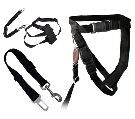 TRIXIE Szelki samochodowe dla psa + Smycz XS 1288