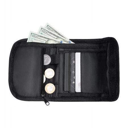 Portfel Alpinus Geneva czarny NH11097 Unisex Active