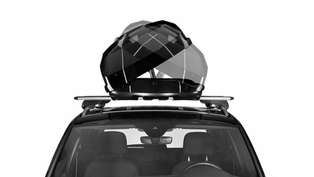 Hapro Trivor 440 Box dachowy czarny połysk