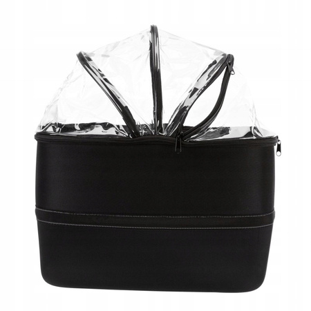 KOSZ TRANSPORTER ROWEROWY TORBA NA BAGAŻNIK DLA PSA SIATKA TRIXIE 29x42x48c