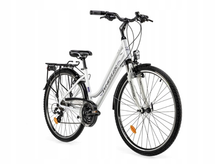 Rower trekkingowy WHEELER CITY 1 damski biały M 28 Biały