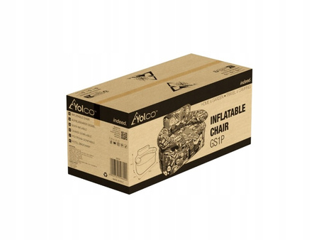 Fotel dmuchany Yolco GS1P kempingowy turystyczny