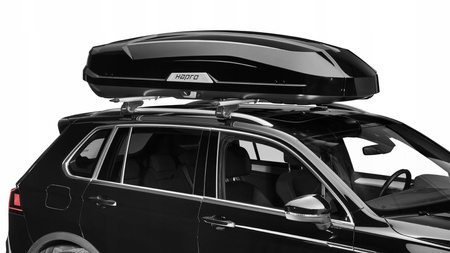 Hapro Trivor 560 Box dachowy czarny połysk