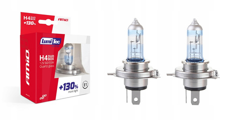 Żarówki halogenowe H4 12V 60/55W LumiTec LIMITED +130% 2 szt.