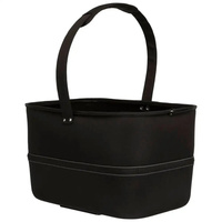 Kosz rowerowy przedni na kierownicę Trixie czarny rozm. S