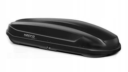 Hapro Explorer 400 Box dachowy czarny matowy