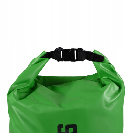 Worek wodoszczelny Alpinus Tutunendo-Hobart 30 zielony PCV, rolowany IPX6
