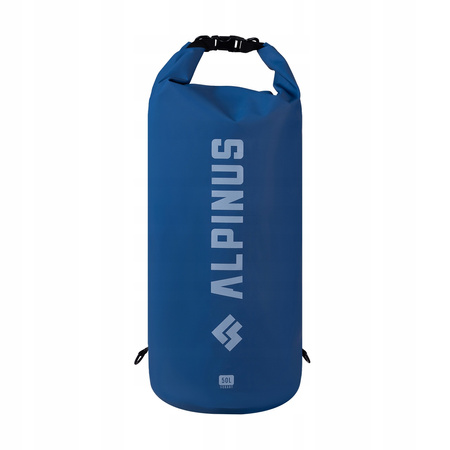 Worek wodoszczelny Alpinus Tutunendo-Hobart 50 niebieski PCV, rolowany IPX6