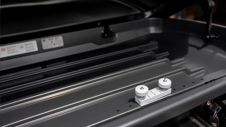 Box dachowy Fabbri Car BOX 430 czarny połysk błyszczący bagażnik kufer