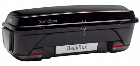 Kufer na hak + baza + przedłużki do nart MFT BackBox BLACK