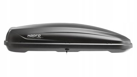 Kufer Hapro Traxer 6.6 Box dachowy czarny matowy