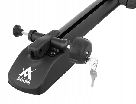 Uchwyt rowerowy na dach Aguri Marathon Basic Black