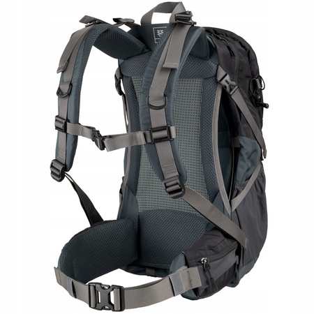 Plecak turystyczny Alpinus Tarfala 20-40 l CZARNA