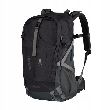 Plecak turystyczny Alpinus Tarfala 20-40 l CZARNA