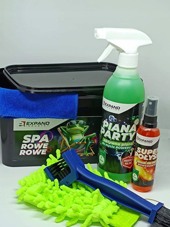 SPA ROWEROWE - ZESTAW DO PIELĘGNACJI ROWERU