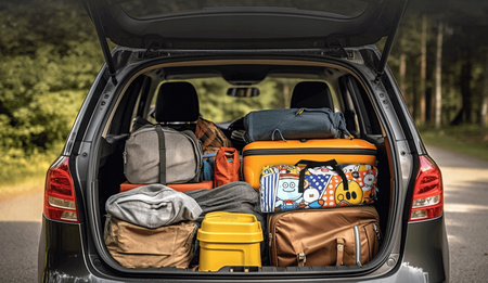 Sofa dmuchana Yolco z oparciem wielokolorowa 171x68 cm 400 kg