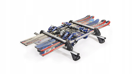 Snow Rider wysuwany uchwyt narciarski 6 par nart