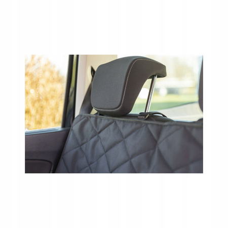TRIXIE Siedzisko samochodowe podwójne, dla psa/kota, czarne, 91 × 10×50cm