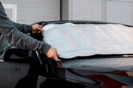 Osłona na szybę 150x70cm przeciwsłoneczna przeciwszronowa AMIO