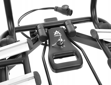 Bagażnik rowerowy na hak Aguri ACTIVE BIKE PRO 3 13-PIN Uchylany Zamykany