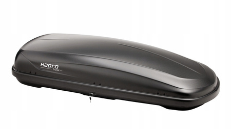 Kufer Hapro Traxer 6.6 Box dachowy czarny matowy