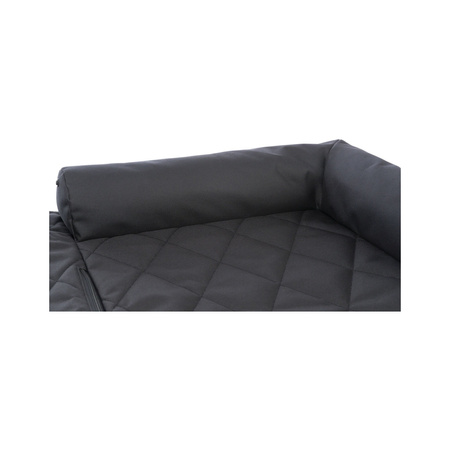 TRIXIE Siedzisko samochodowe podwójne, dla psa/kota, czarne, 91 × 10×50cm