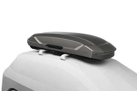 Zestaw Thule Motion 3 XL Low Box dachowy Tytanowy połysk plus wykładzina