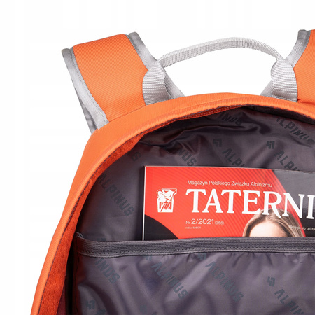 Plecak turystyczny Alpinus Lecco 15 do 20 l czerwony