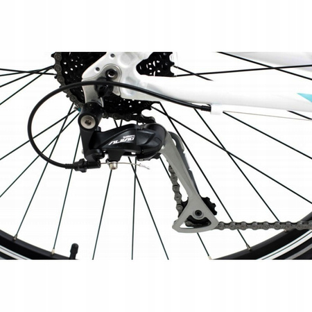 Rower crossowy Maxim MX 5.3 rama 17 cali koło 28 " biały